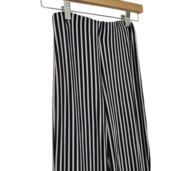 Olivaceous | Flare Leg High Rise Stretch Elastic Waist Pants - Picture 3 of 6